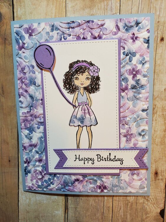 Hey Beautiful, Birthday Card