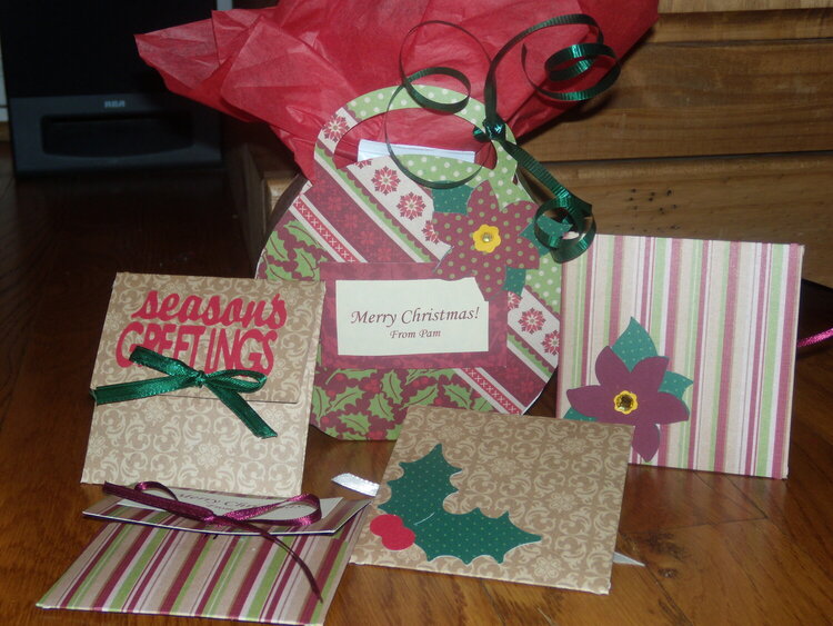 Gift cards and Box