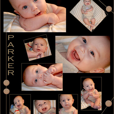 Parker 4 months old
