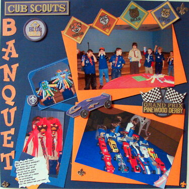 CUBSCOUTS BLUE AND GOLD BANQUET