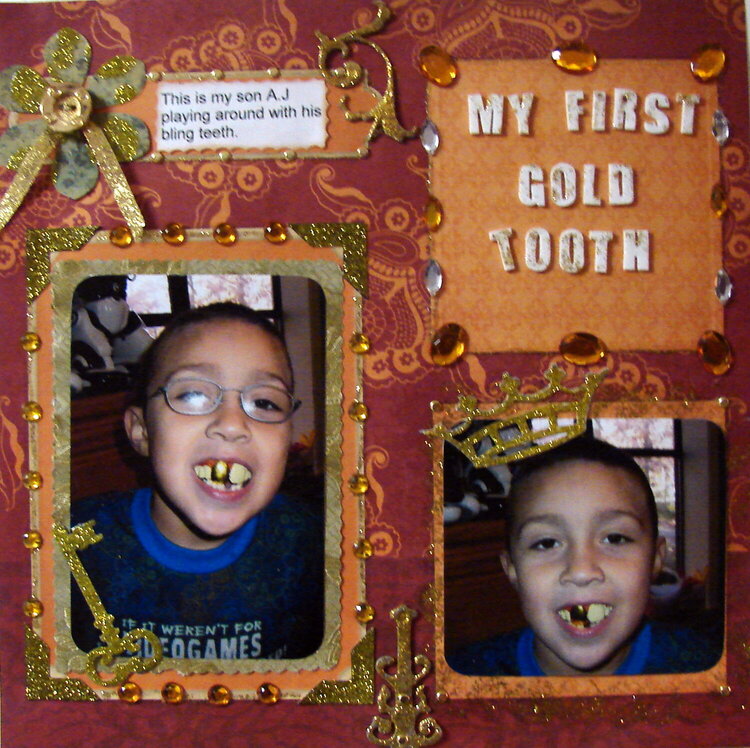 MY FIRST GOLD TOOTH