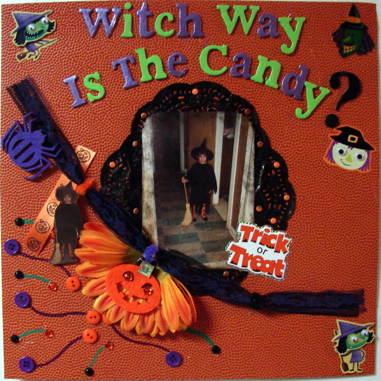 WITCH WAY IS THE CANDY?