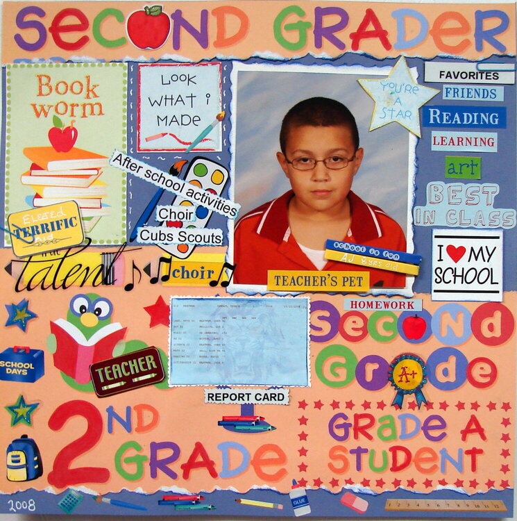 second grader 2008