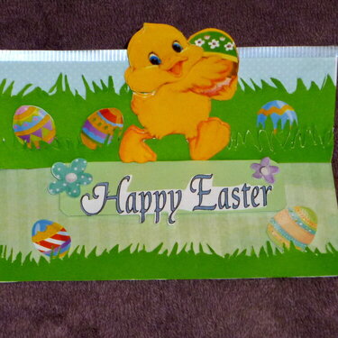 Easel Easter Card