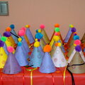 Birthday hat for Carnival theme birthday