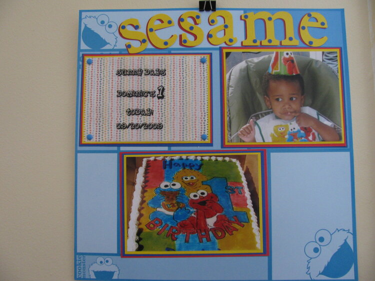Sesame Street 1st  Birthday