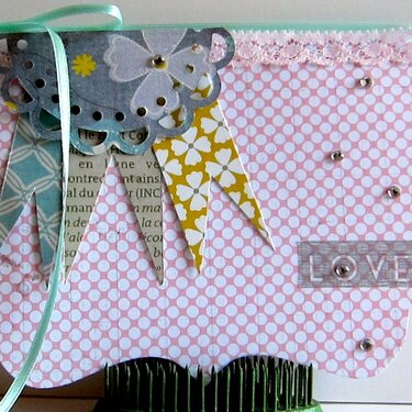 Love Card &quot;Celebrating YOU&quot; Paper Bakery kit