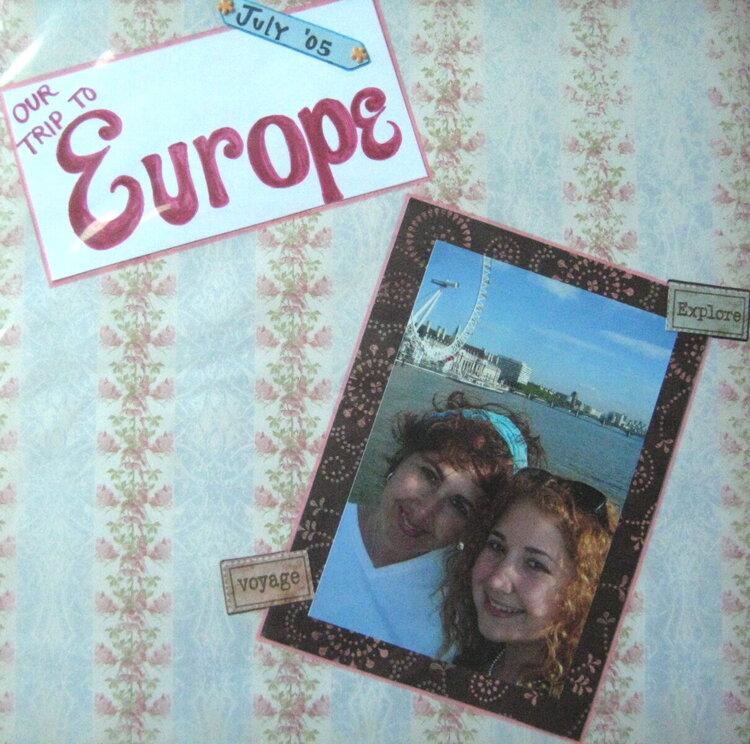 Europe Trip