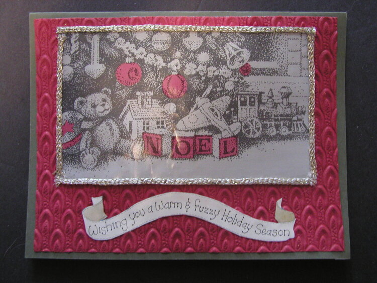 Noel card- Front
