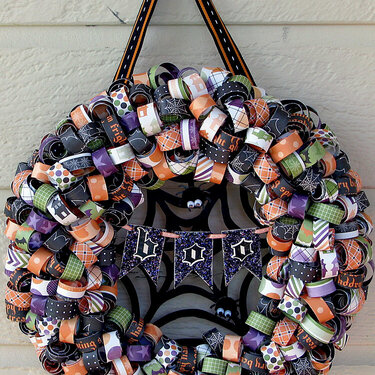Boo Wreath