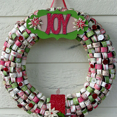 Christmas Joy Wreath