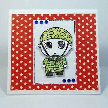 Little Soldier *Inspired Stamps*
