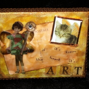Altered Art Canvas