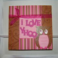 Quickutz "I Love Yhoo" Card