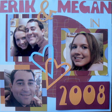 Erik and Megan in 2008