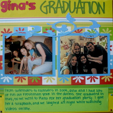 Gina&#039;s Graduation Party