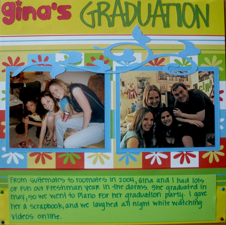 Gina&#039;s Graduation Party