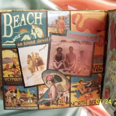 Mother&#039;s Keepsake Album &quot;At The Beach&quot; page