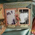 Mother's Keepsake Album "Margaret & Quentin" page