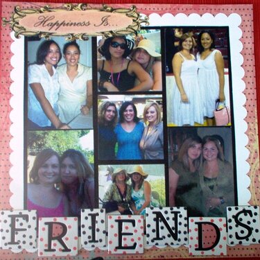 Happiness is Friends page