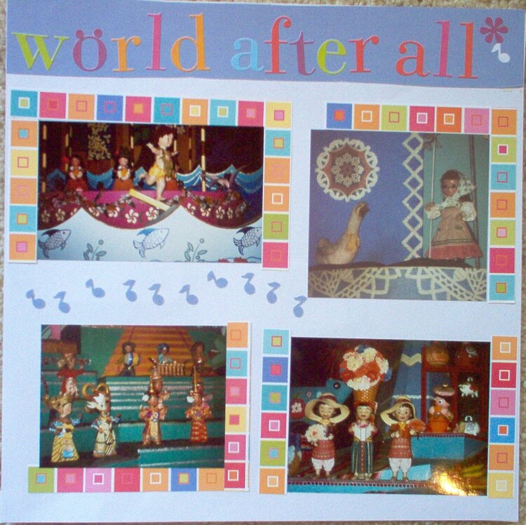 It&#039;s A Small World page right