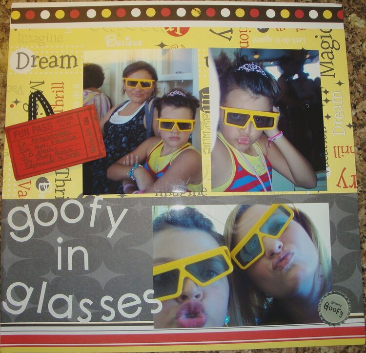 Goofy in Glasses