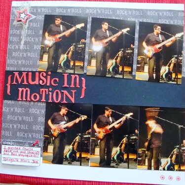 Music in Motion left page