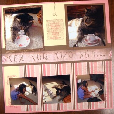 Tea for Two and  Two for Tea left page