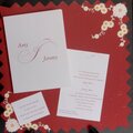 A&J Wedding Invitation