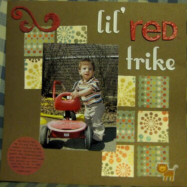 Lil&#039; Red Trike