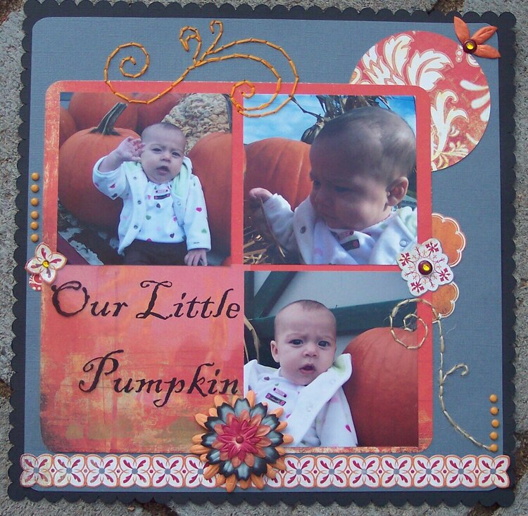 Our little pumpkin
