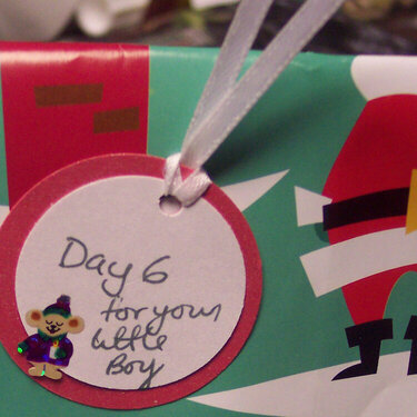 12 days tag on package