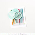 Party Balloon Bouquet Foiled Balloon Birthday Shaker Card