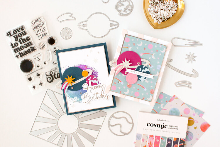 Cosmic Birthday Cards