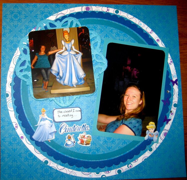 The closest I came to meeting Cinderella
