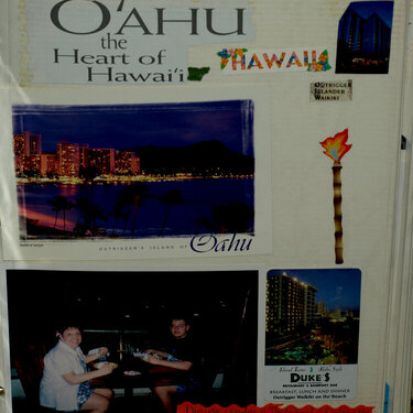 Dining at Duke&#039;s in Waikiki 2004