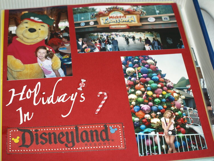 Holidays in Disneyland CA