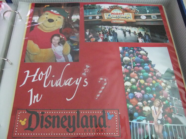 Holidays in Disneyland