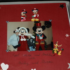 Meeting Holiday Mickey & Minnie