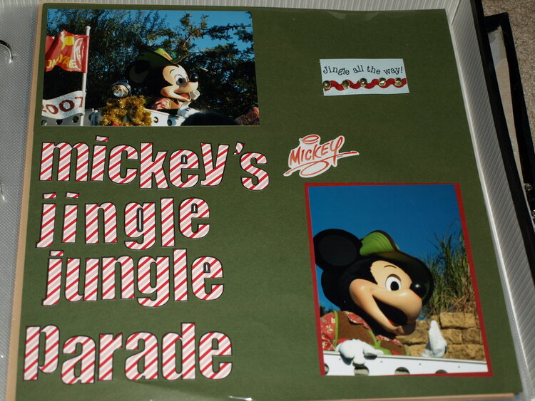 Mickey leads Jingle Jungle Parade at Animal Kingdom