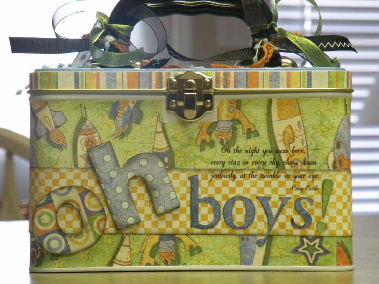 Baby Boy Lunchbox Tin