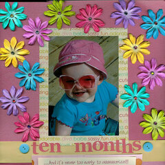 ten months:and it's never too early to accessorize