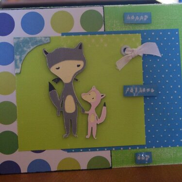 Father&#039;s Day fox card