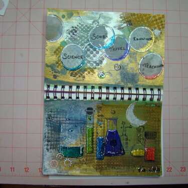 Vae's pages in my Art Journal
