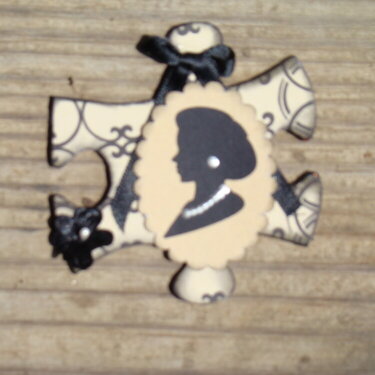 Lovely Lady Puzzle Piece
