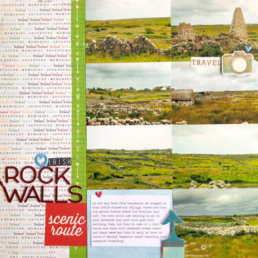 Rock Walls, Connemara, Ireland