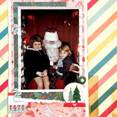 Santa photo 1970