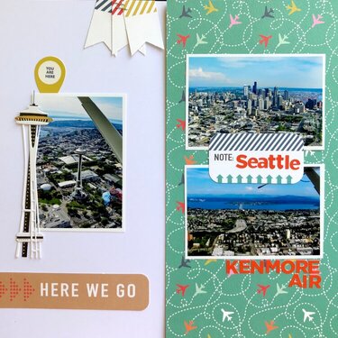 2007 Traveler&#039;s Notebook – Kenmore air flight over Seattle