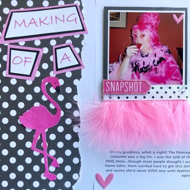 2007 Traveler's Notebook – Halloween costume - Flamingo