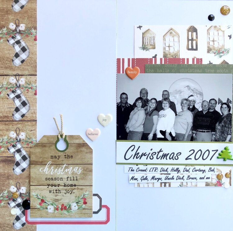 2007 Traveler&#039;s Notebook  Family Christmas photo
